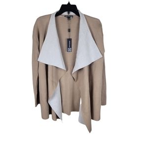 Cable & Gauge, Tan Cardigan Size: S/P